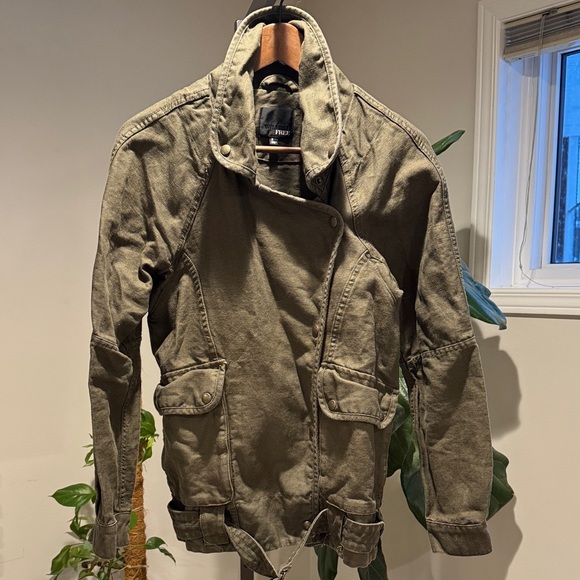 Wilfred Jackets & Blazers - Wilfred Olive Utility Jacket